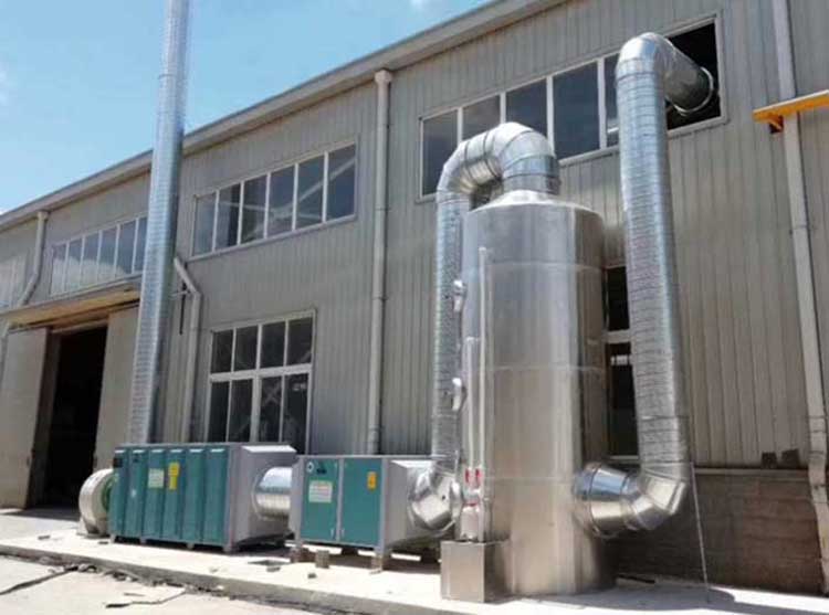 電鍍廠(chǎng)廢氣處理
