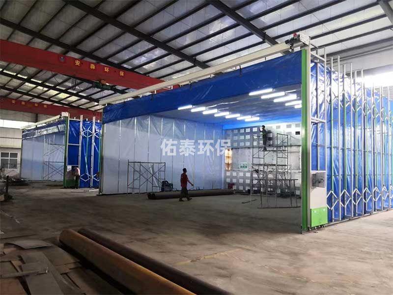 移動(dòng)伸縮式噴漆房日常使用要注意的問(wèn)題有哪些？
